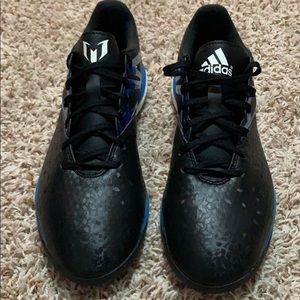 Adidas Messi 15.1 boost indoor soccer shoes.
